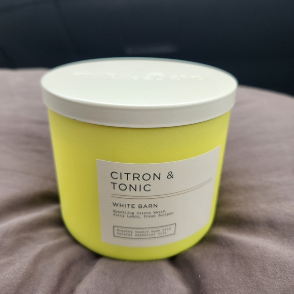 🆕️CITRON & TONIC 3 Wick Candle BBW NEW - Picture 7 of 7